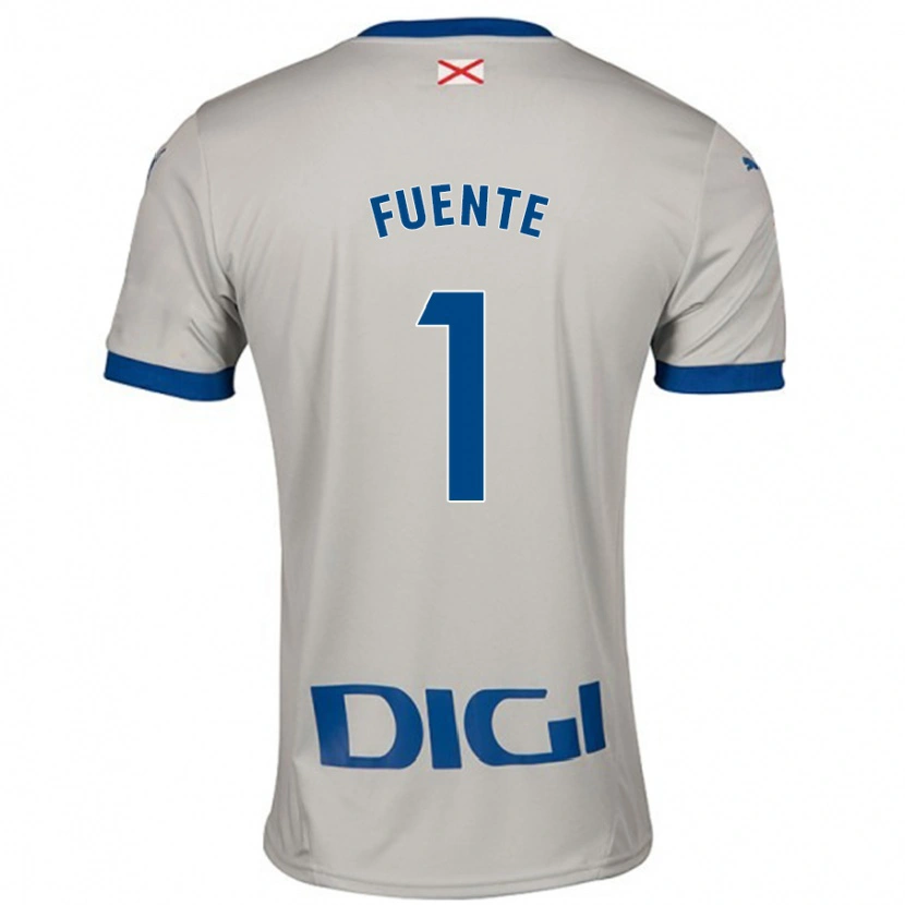 Danxen Niño Camiseta Sofía Fuente #1 Gris Claro 2ª Equipación 2024/25 La Camisa