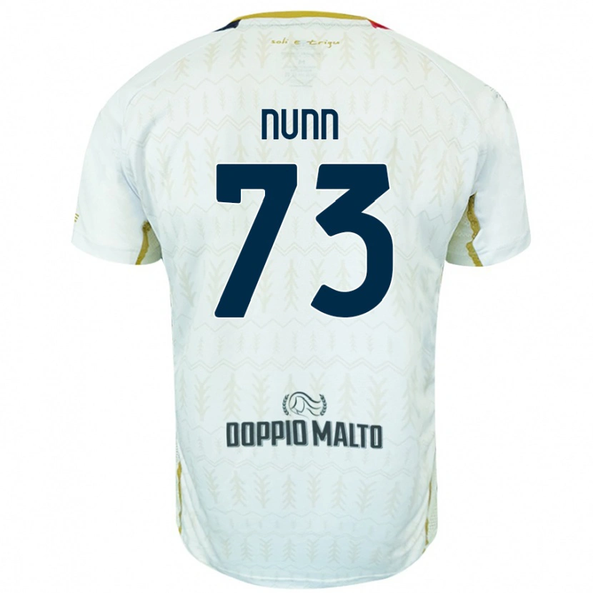 Danxen Niño Camiseta Jack Nunn #73 Blanco 2ª Equipación 2024/25 La Camisa