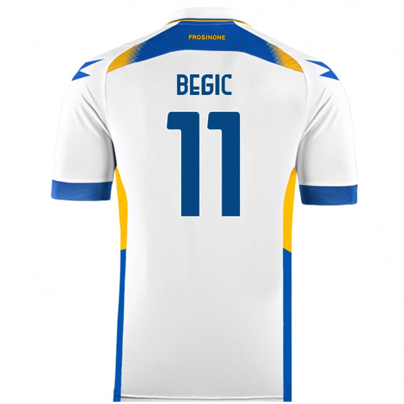 Danxen Niño Camiseta Tjas Begic #11 Blanco 2ª Equipación 2024/25 La Camisa