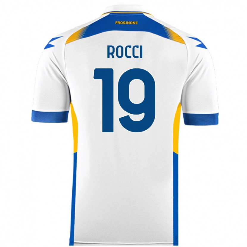 Danxen Niño Camiseta Valerio Rocci #19 Blanco 2ª Equipación 2024/25 La Camisa