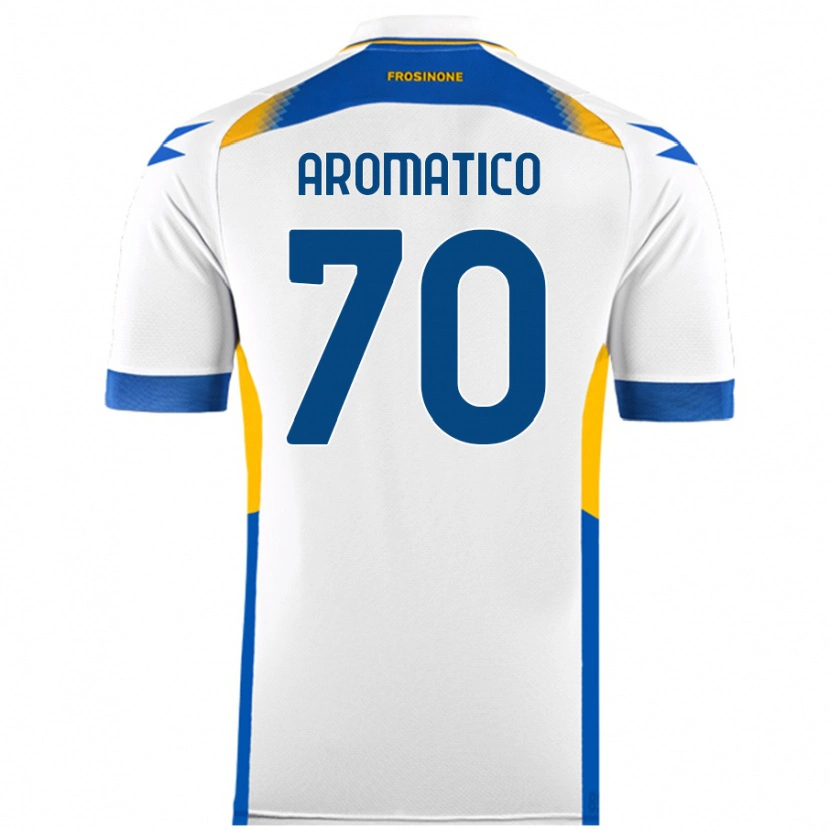 Danxen Niño Camiseta Raul Aromatico #70 Blanco 2ª Equipación 2024/25 La Camisa