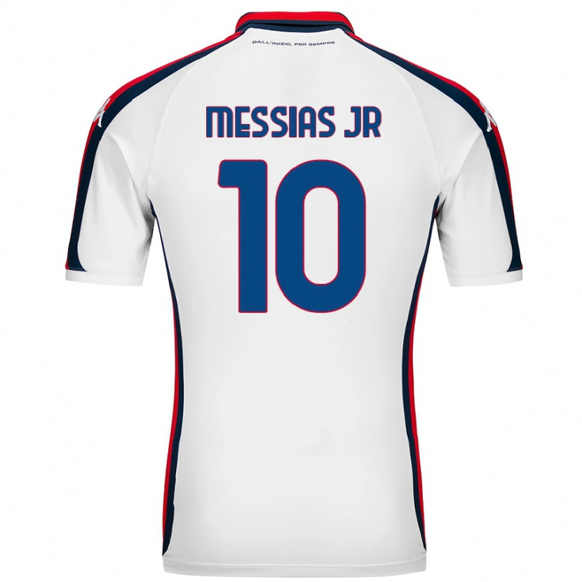 Danxen Niño Camiseta Junior Messias #10 Blanco 2ª Equipación 2024/25 La Camisa