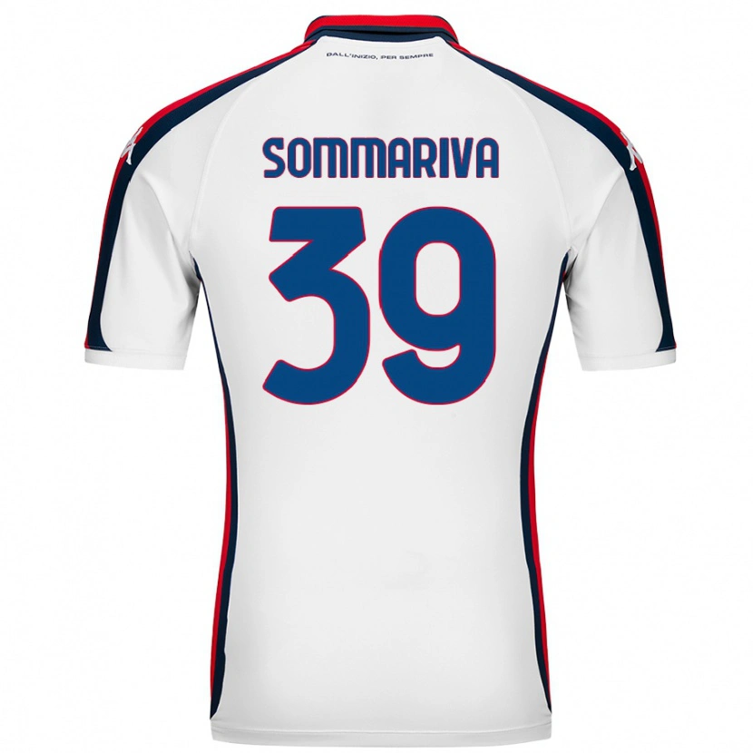 Danxen Niño Camiseta Daniele Sommariva #39 Blanco 2ª Equipación 2024/25 La Camisa