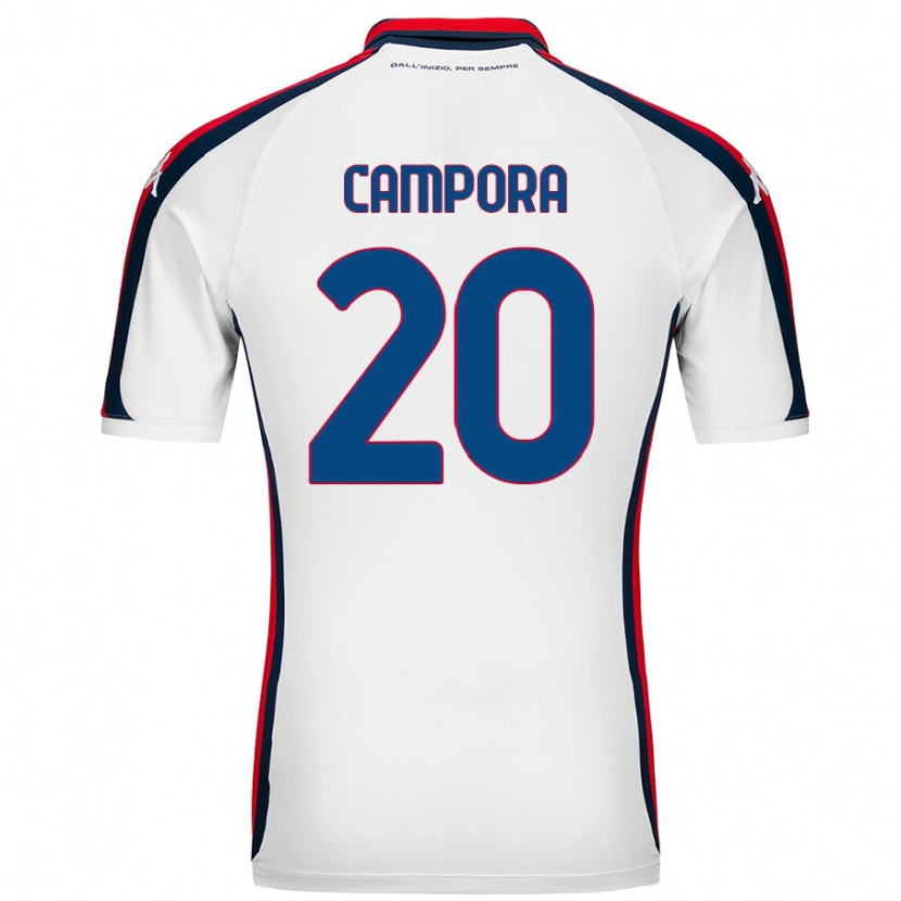 Danxen Niño Camiseta Alice Campora #20 Blanco 2ª Equipación 2024/25 La Camisa