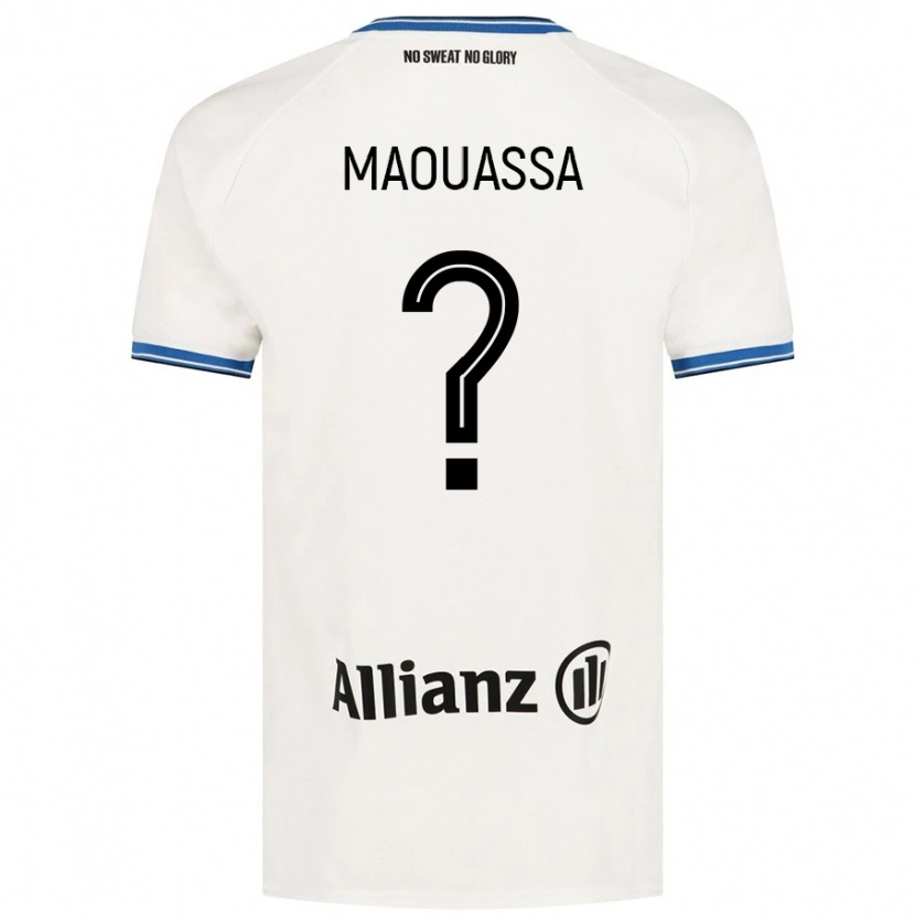 Danxen Niño Camiseta Faitout Maouassa #0 Blanco 2ª Equipación 2024/25 La Camisa