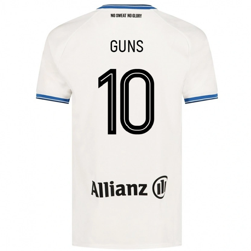 Danxen Niño Camiseta Celien Guns #10 Blanco 2ª Equipación 2024/25 La Camisa