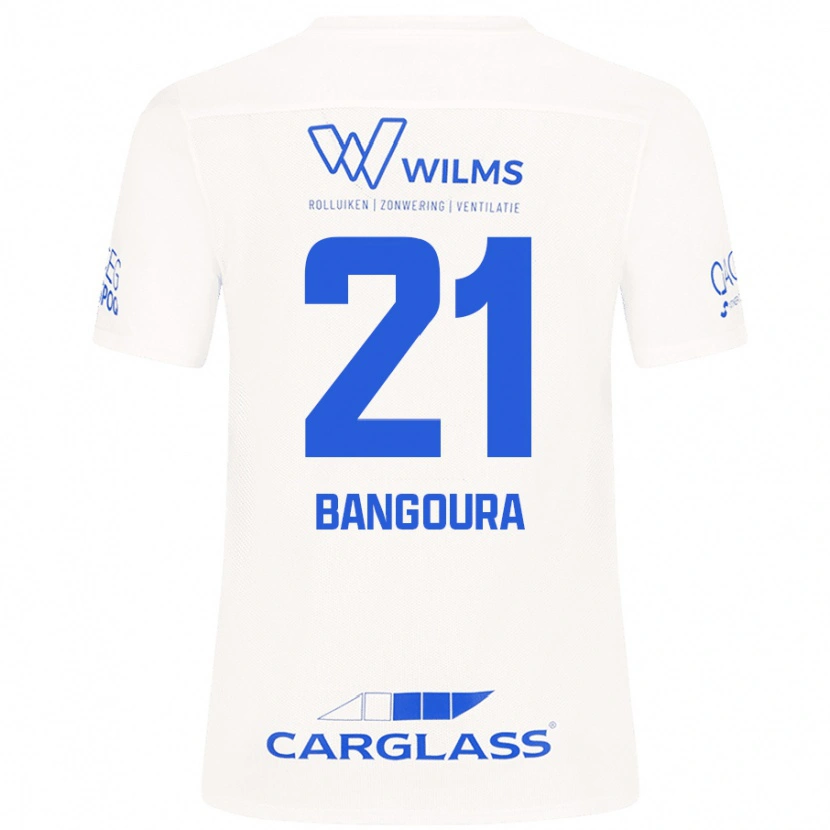 Danxen Niño Camiseta Ibrahima Sory Bangoura #21 Blanco 2ª Equipación 2024/25 La Camisa