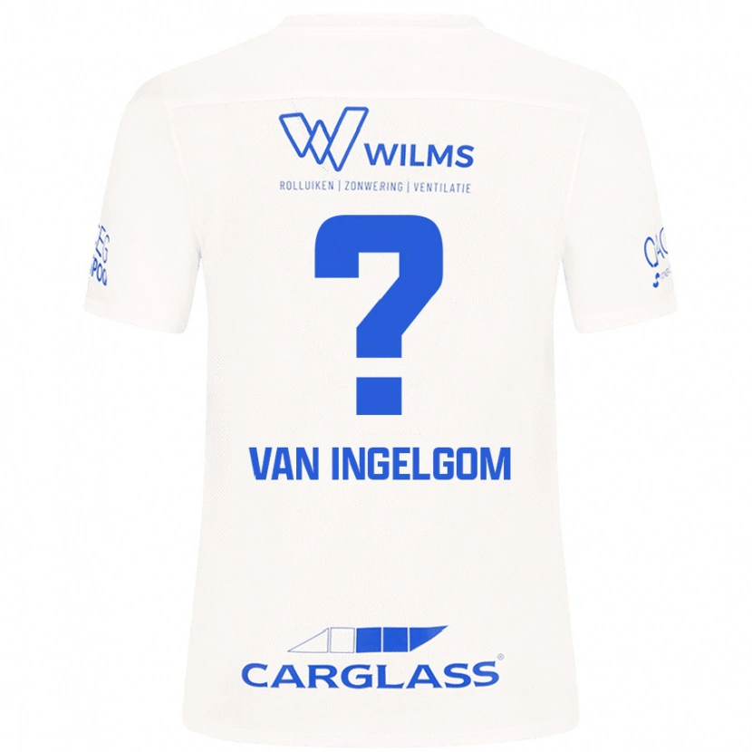 Danxen Niño Camiseta Tijn Van Ingelgom #0 Blanco 2ª Equipación 2024/25 La Camisa