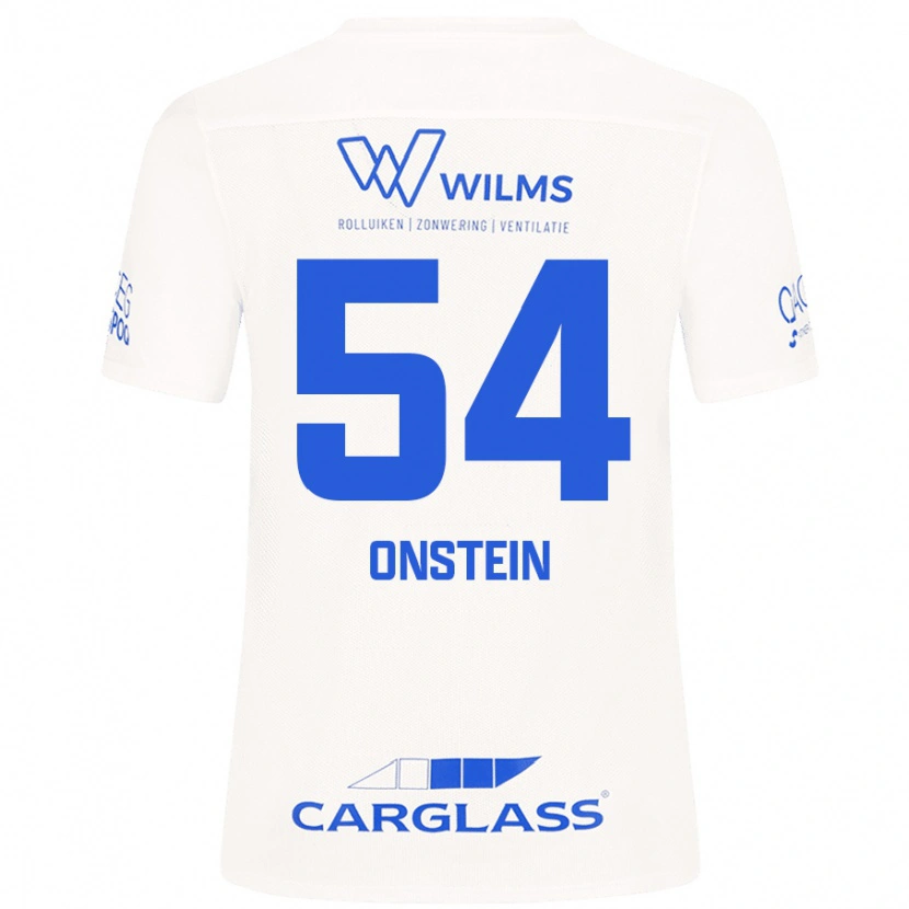 Danxen Niño Camiseta Juwensley Onstein #54 Blanco 2ª Equipación 2024/25 La Camisa