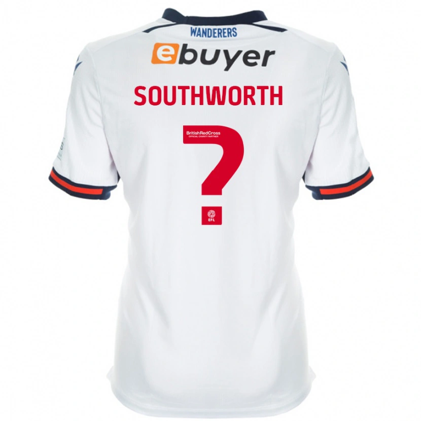 Danxen Hombre Camiseta Ellie Southworth #0 Blanco 1ª Equipación 2024/25 La Camisa