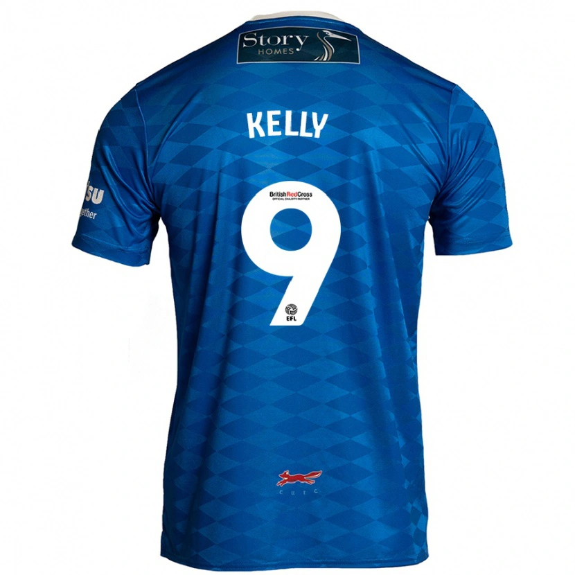 Danxen Hombre Camiseta Georgie Kelly #9 Azul 1ª Equipación 2024/25 La Camisa