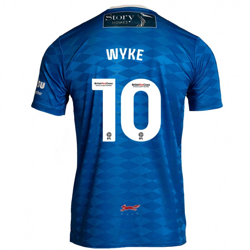 Danxen Hombre Camiseta Charlie Wyke #10 Azul 1ª Equipación 2024/25 La Camisa