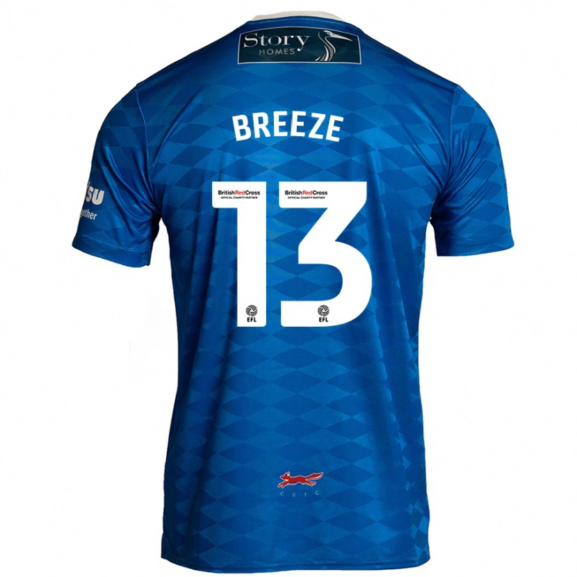 Danxen Hombre Camiseta Gabriel Breeze #13 Azul 1ª Equipación 2024/25 La Camisa