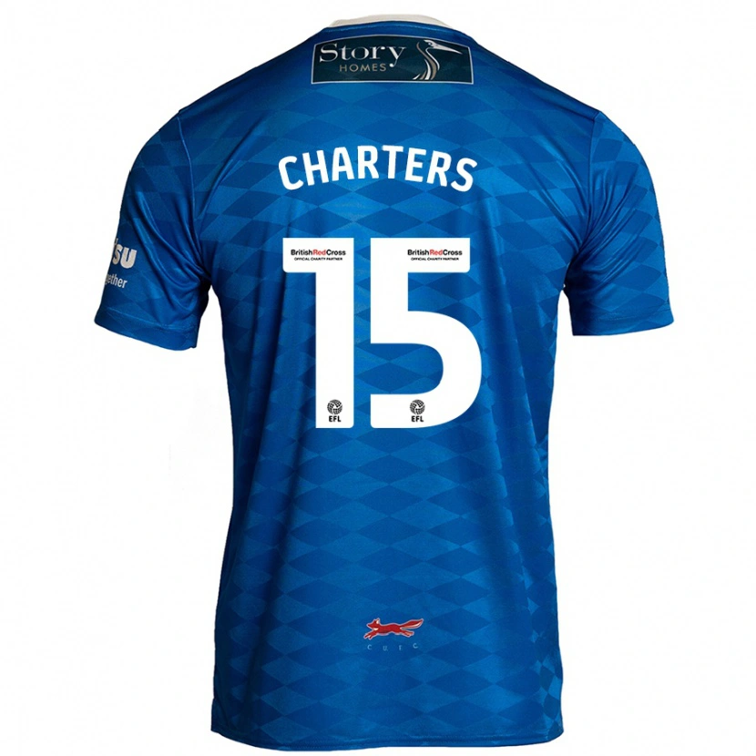 Danxen Hombre Camiseta Taylor Charters #15 Azul 1ª Equipación 2024/25 La Camisa