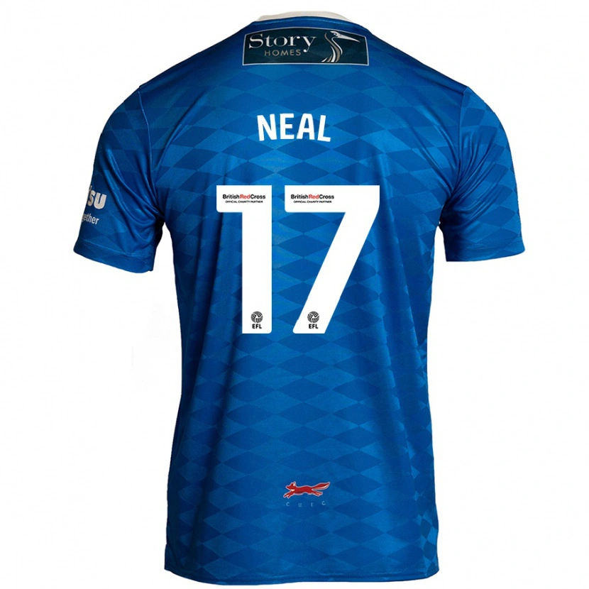 Danxen Hombre Camiseta Harrison Neal #17 Azul 1ª Equipación 2024/25 La Camisa