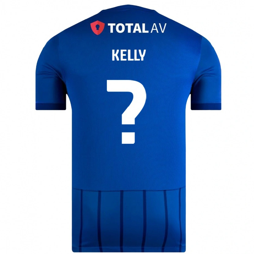 Danxen Hombre Camiseta Liam Kelly #0 Azul 1ª Equipación 2024/25 La Camisa