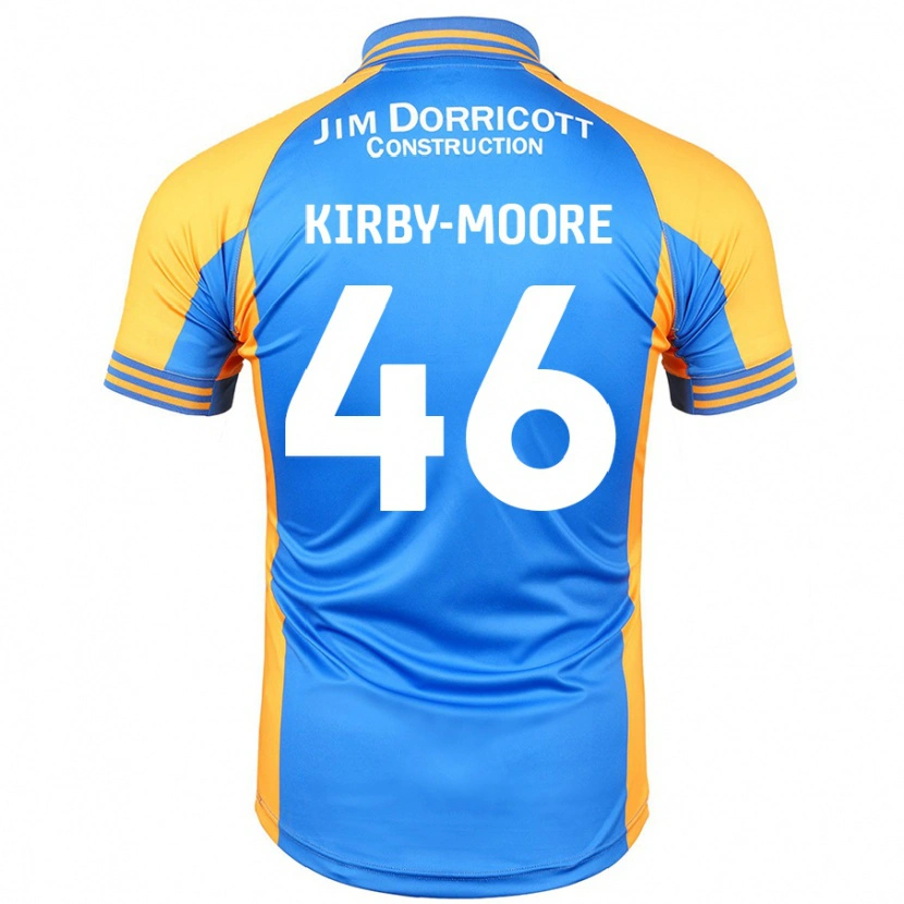 Danxen Hombre Camiseta Harvey Kirby-Moore #46 Azul Ámbar 1ª Equipación 2024/25 La Camisa