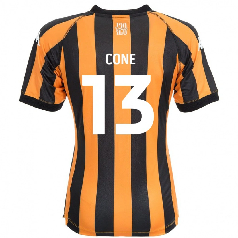 Danxen Hombre Camiseta Sharla Cone #13 Negro Ámbar 1ª Equipación 2024/25 La Camisa