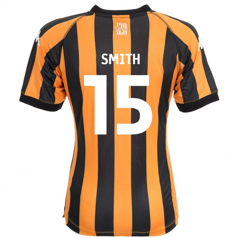 Danxen Hombre Camiseta Suey Smith #15 Negro Ámbar 1ª Equipación 2024/25 La Camisa