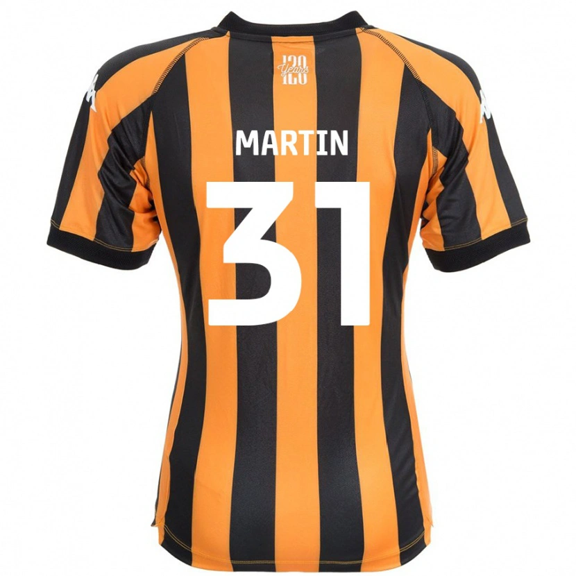 Danxen Hombre Camiseta Faith Martin #31 Negro Ámbar 1ª Equipación 2024/25 La Camisa