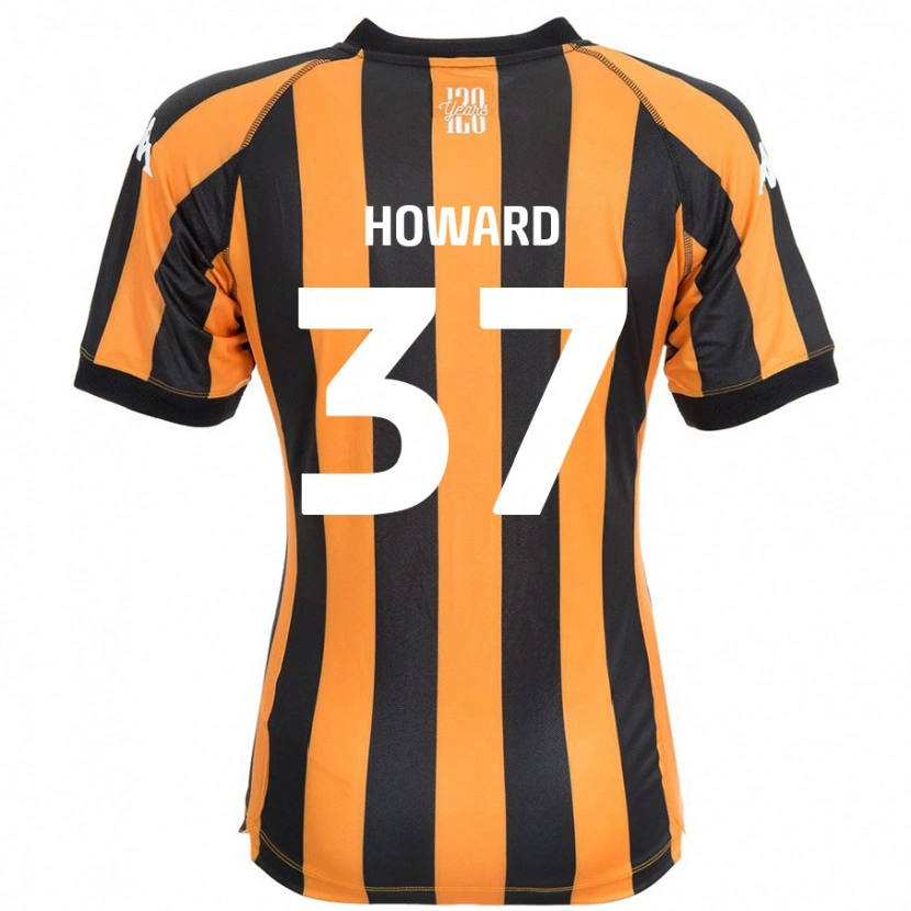 Danxen Hombre Camiseta Scarlet Howard #37 Negro Ámbar 1ª Equipación 2024/25 La Camisa