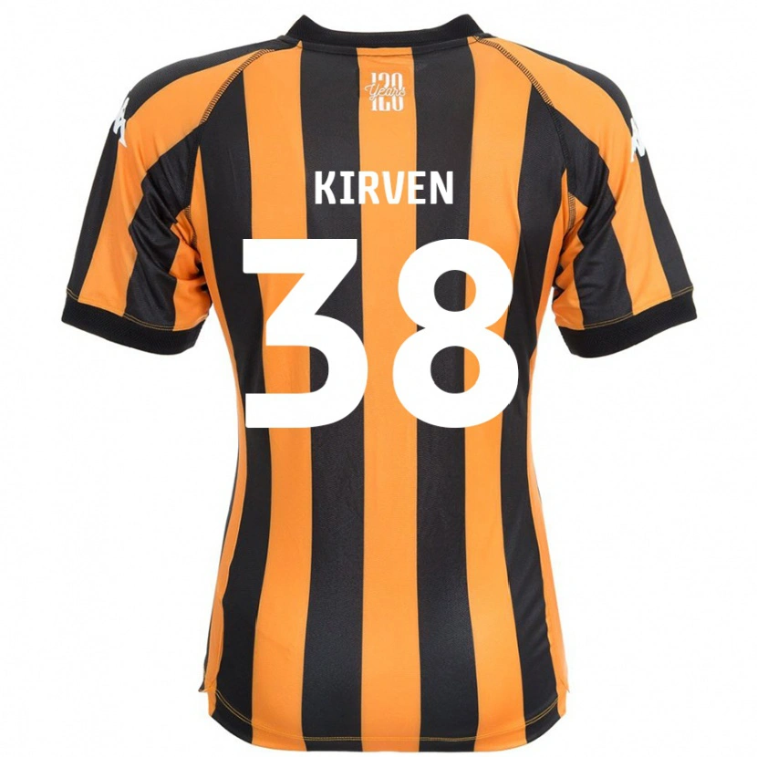 Danxen Hombre Camiseta Tess Kirven #38 Negro Ámbar 1ª Equipación 2024/25 La Camisa