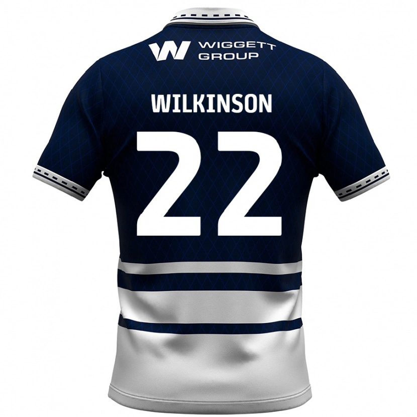 Danxen Hombre Camiseta Chloe Wilkinson #22 Azul Marino Blanco 1ª Equipación 2024/25 La Camisa