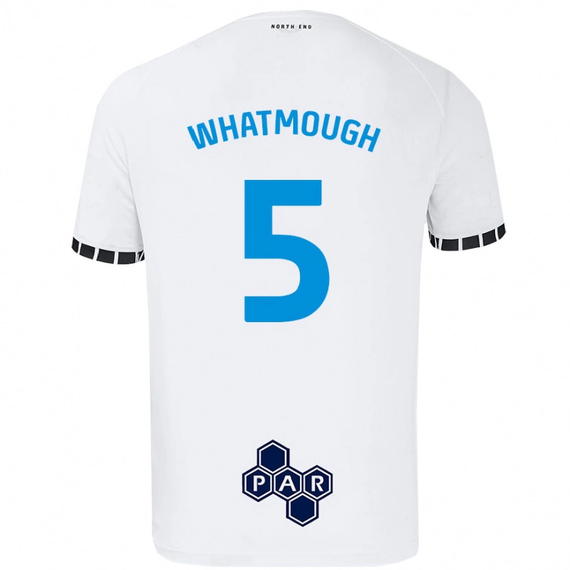 Danxen Hombre Camiseta Jack Whatmough #5 Blanco 1ª Equipación 2024/25 La Camisa