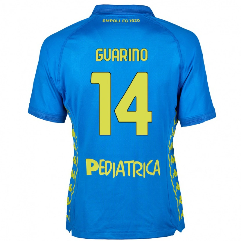 Danxen Hombre Camiseta Gabriele Guarino #14 Azul 1ª Equipación 2024/25 La Camisa