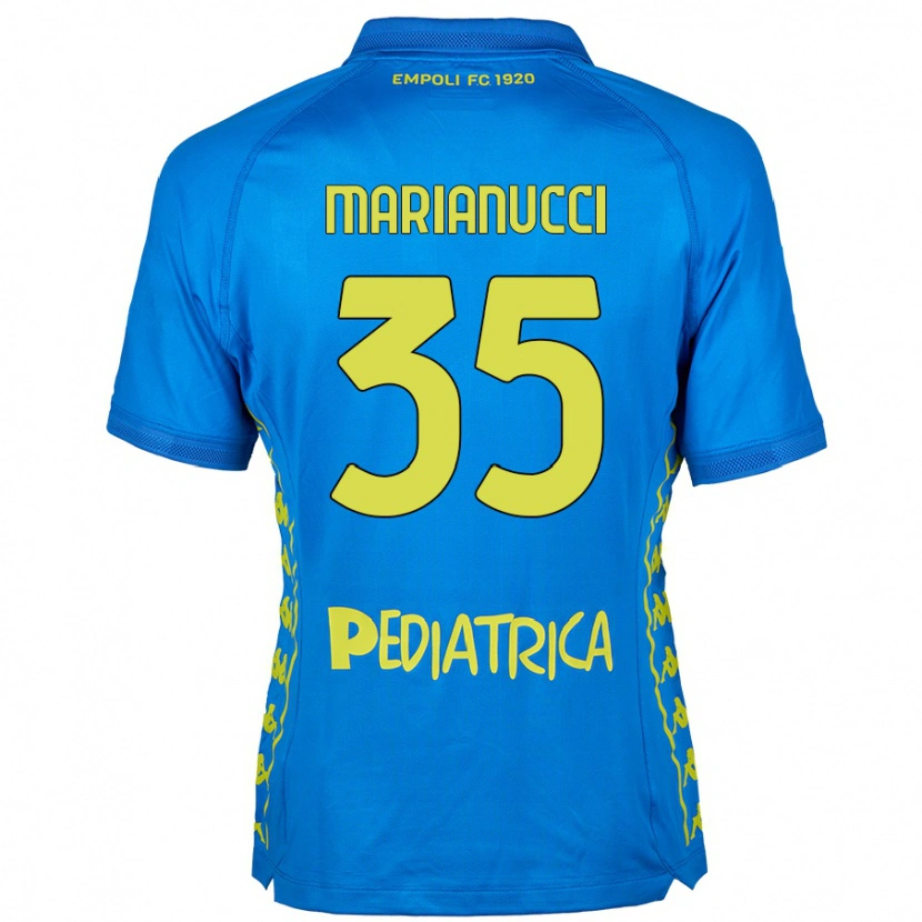 Danxen Hombre Camiseta Luca Marianucci #35 Azul 1ª Equipación 2024/25 La Camisa