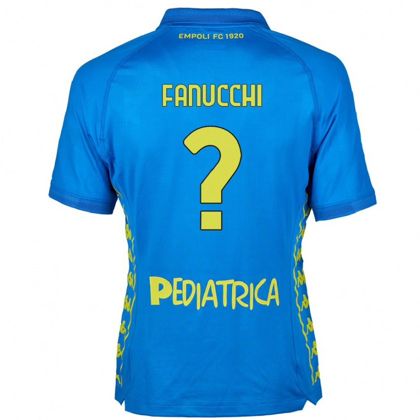 Danxen Hombre Camiseta Filippo Fanucchi #0 Azul 1ª Equipación 2024/25 La Camisa