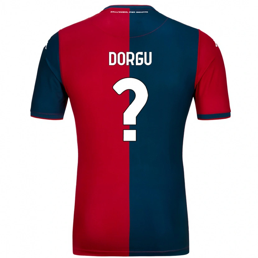 Danxen Hombre Camiseta Ifenna Dorgu #0 Rojo Azul Oscuro 1ª Equipación 2024/25 La Camisa