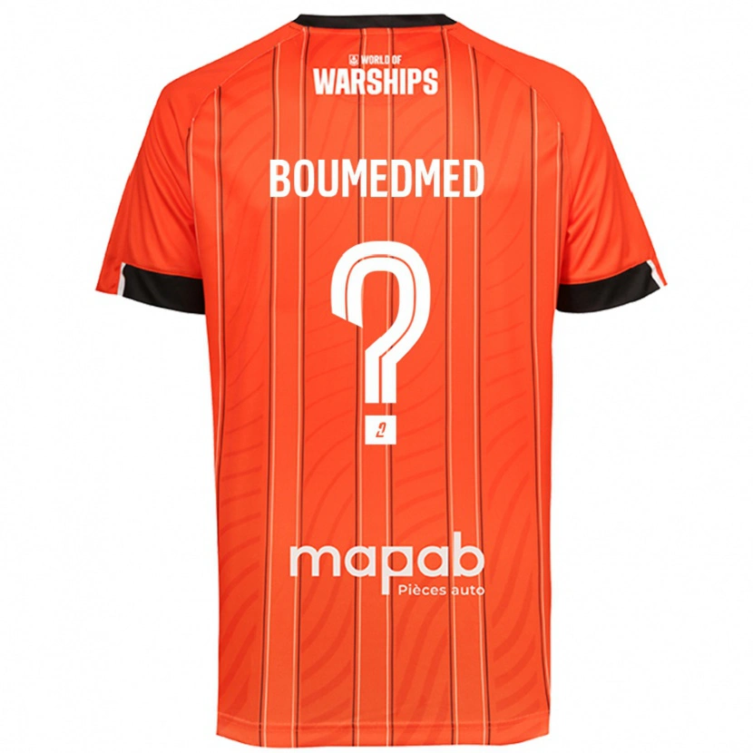 Danxen Hombre Camiseta Kamil Boumedmed #0 Naranja 1ª Equipación 2024/25 La Camisa