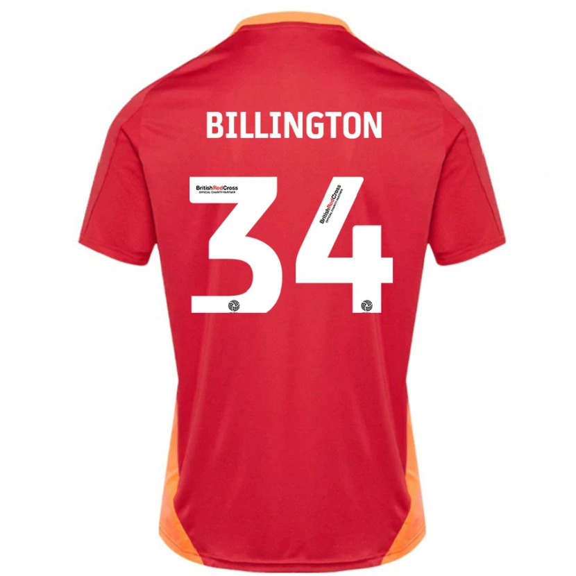 Danxen Hombre Camiseta Gabe Billington #34 Azul Blanquecino 2ª Equipación 2024/25 La Camisa