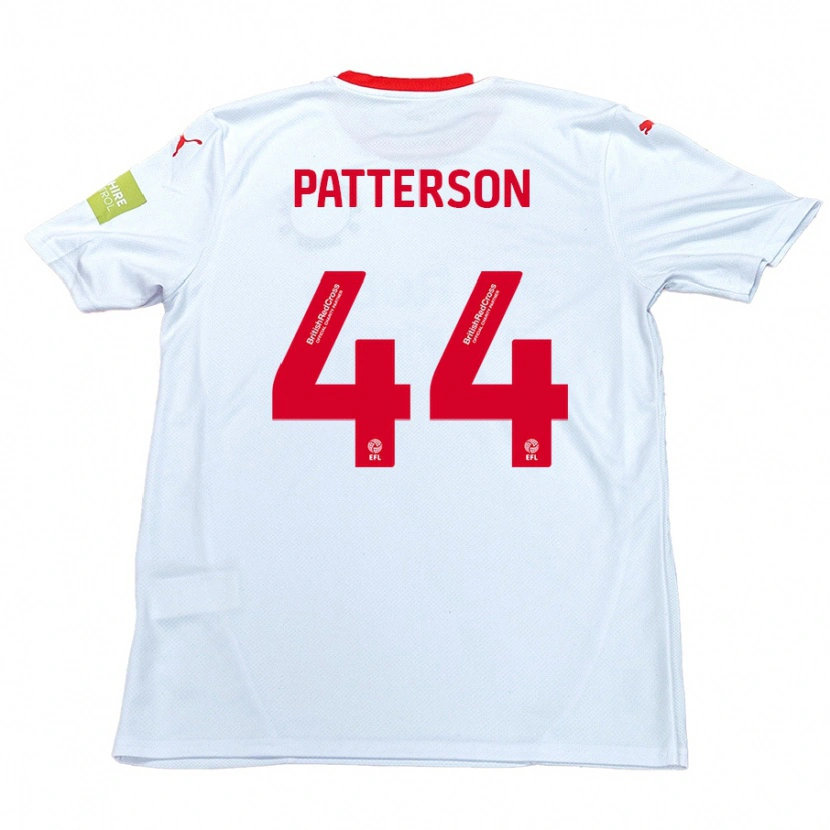 Danxen Hombre Camiseta Phoenix Patterson #44 Blanco 2ª Equipación 2024/25 La Camisa