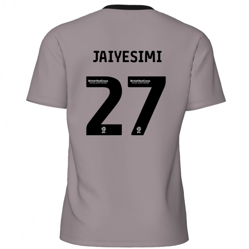 Danxen Hombre Camiseta Diallang Jaiyesimi #27 Gris 2ª Equipación 2024/25 La Camisa