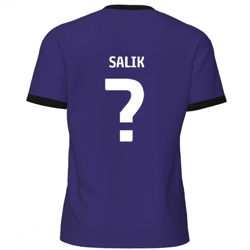 Danxen Hombre Camiseta Tanil Salik #0 Púrpura 2ª Equipación 2024/25 La Camisa