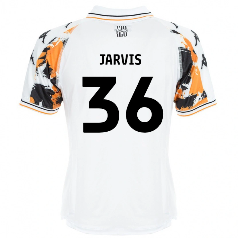 Danxen Hombre Camiseta Will Jarvis #36 Blanco 2ª Equipación 2024/25 La Camisa