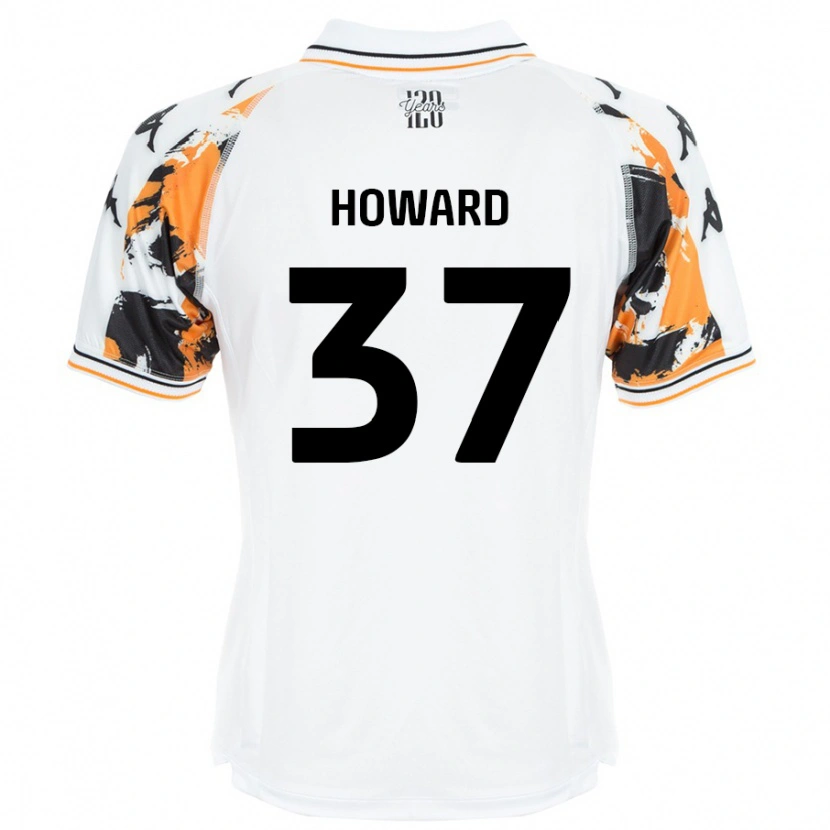 Danxen Hombre Camiseta Scarlet Howard #37 Blanco 2ª Equipación 2024/25 La Camisa