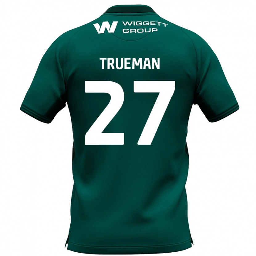 Danxen Hombre Camiseta Connal Trueman #27 Verde 2ª Equipación 2024/25 La Camisa