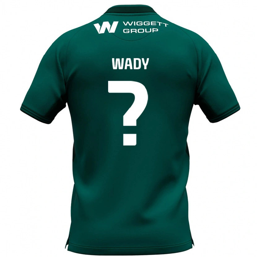 Danxen Hombre Camiseta Ethan Wady #0 Verde 2ª Equipación 2024/25 La Camisa