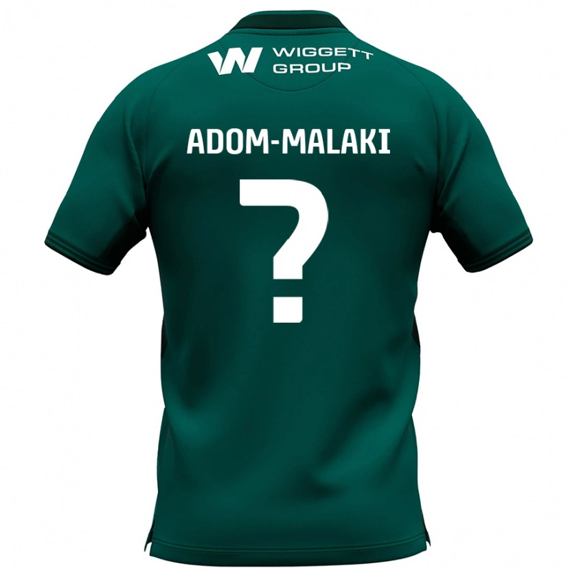 Danxen Hombre Camiseta Nino Adom-Malaki #0 Verde 2ª Equipación 2024/25 La Camisa