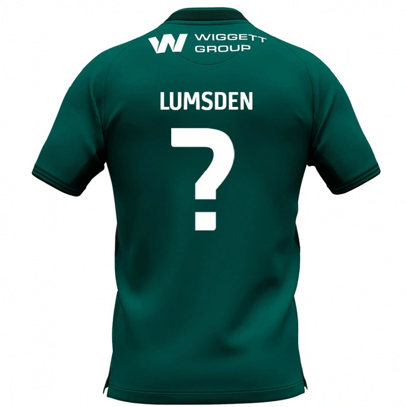 Danxen Hombre Camiseta Beth Lumsden #0 Verde 2ª Equipación 2024/25 La Camisa