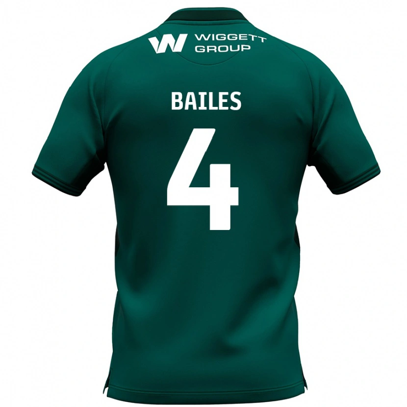 Danxen Hombre Camiseta Freya Bailes #4 Verde 2ª Equipación 2024/25 La Camisa