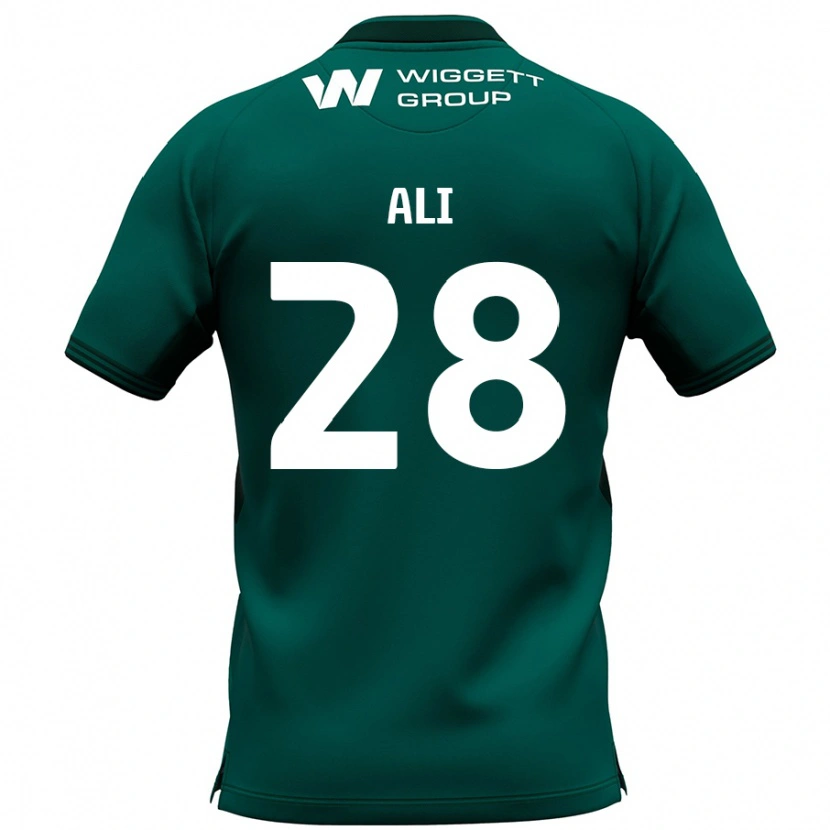 Danxen Hombre Camiseta Francesca Ali #28 Verde 2ª Equipación 2024/25 La Camisa