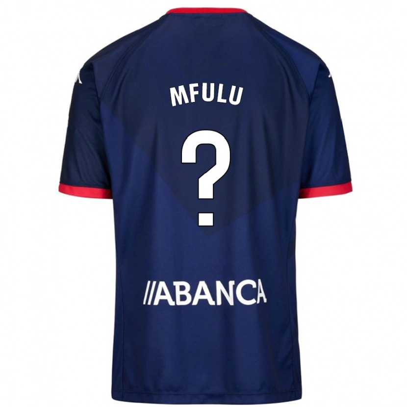 Danxen Hombre Camiseta Nuke Mfulu #12 Azul Marino 2ª Equipación 2024/25 La Camisa