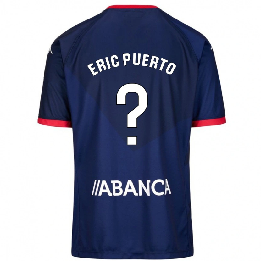 Danxen Hombre Camiseta Eric Puerto #13 Azul Marino 2ª Equipación 2024/25 La Camisa