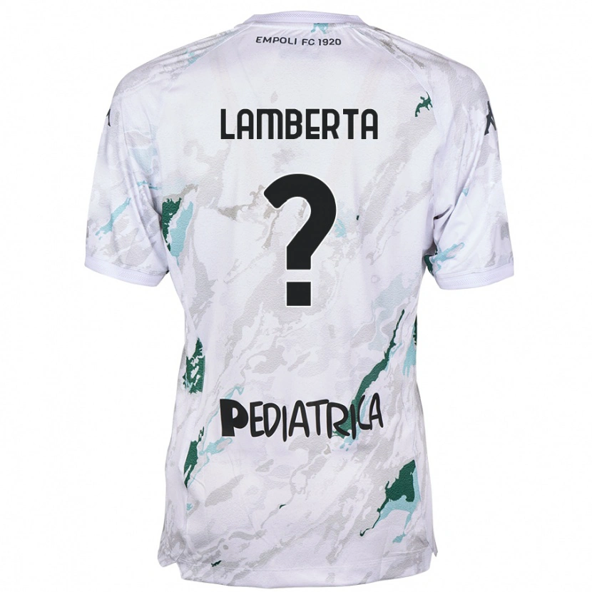 Danxen Hombre Camiseta Cristian Lamberta #0 Gris 2ª Equipación 2024/25 La Camisa