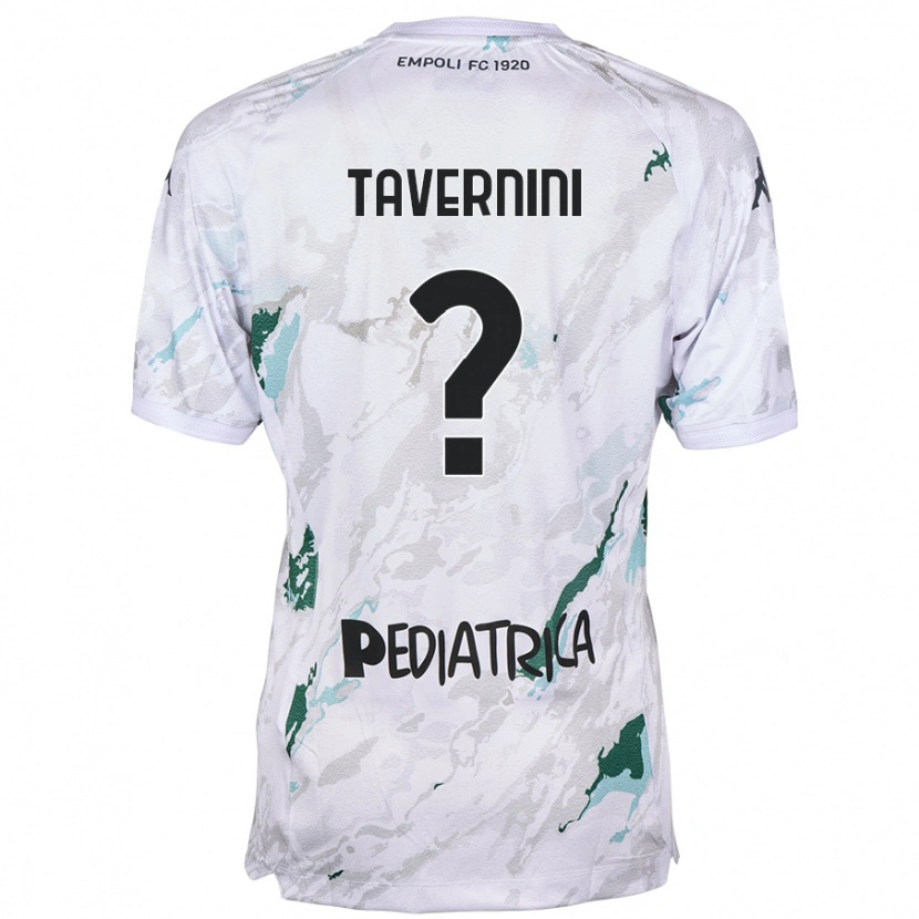 Danxen Hombre Camiseta Lorenzo Tavernini #0 Gris 2ª Equipación 2024/25 La Camisa