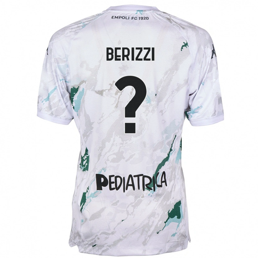 Danxen Hombre Camiseta Roberto Berizzi #0 Gris 2ª Equipación 2024/25 La Camisa